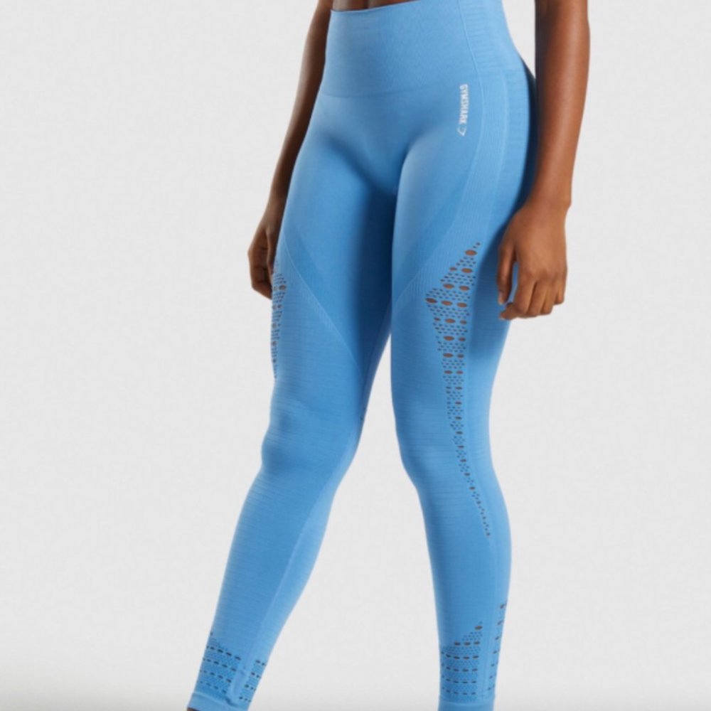Gymshark Energy Seamless Leggings - Blue